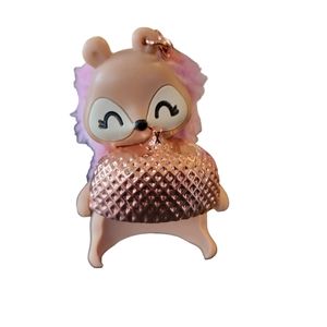 Bath and & Body Works Squirrel Acorn Pocketbac Clip Holder No Light